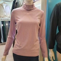 [이동수골프]데일리 골프웨어~깔끔하고 극강 부드러움~ 스판짱~~앳지있는 여성목폴라티 F2CTS9010 L4