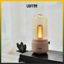 샤오미 로프리 Lofree 랜턴 캠핑 램프 무드등 USB충전식, 화이트, 1개