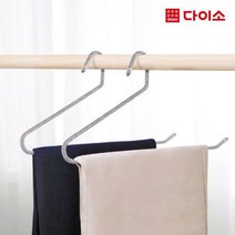 [다이소]패브릭바지걸이(2개입)-1036130