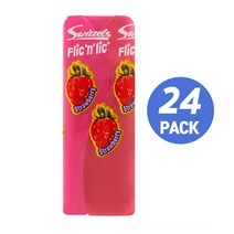 스위즐 플릭앤릭 딸기맛 캔디 24팩 Swizzels Flic n Lic Candy
