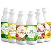 농축액 쉘몬 과일 1kg 모음전/시럽/원액/에이드 베이스, 쉘몬 과일 농축액 베이스 복숭아 1kg