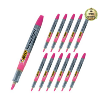 라이브잇 빅 테크노라이트 액상 형광펜, 분홍, 132개입