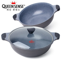 토탈하우스 세신 퀸센스 점보 양수 웍 웍팬 전골웍팬 벨라쿡 궁중팬/웍, 1개, 36cm