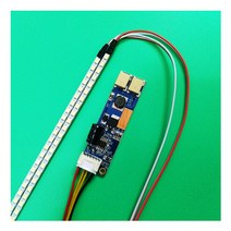 1 세트. x 24 인치 와이드 패널 540mm 백라이트 디밍 가능 LED 전구 업그레이드 키트 조절식 조명 LCD 모니터 2 개 스트립