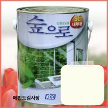 kcc페인트 숲으로 se 친환경 내부용 3.78L, 스위트크림색
