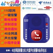 도난경보기 원 키 네트워크 보안 시스템 캠퍼스 유치원 주유소 무선 비상, 4g full Netcom 원버튼 알람 (내장 사