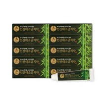 인산죽염 대소금 치약 160g 10개, 단품