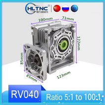 고품질 nmrv040 86mm 웜 기어 감속기 감속비 5:1 100:1 nema 24 34 스테퍼 모터 cnc용 14mm 샤프트 입력, 협력사, 비율60, 90x90