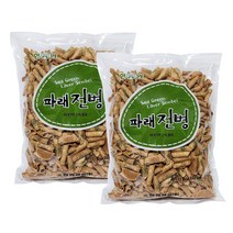 한양 파래전병 1kg 2봉 옛날과자 간식 주전부리, 2개