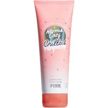 빅토리아 시크릿 Warm & Cozy Chilled 바디 로션 핑크 236ml