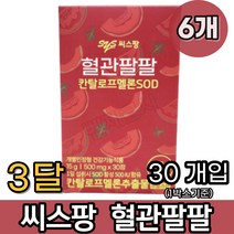 씨스팡 차승원이 선택한 칸탈로프 멜론 SOD 혈관팔팔, 30정, 6팩