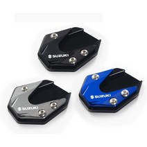스즈키 어드레스 125 튜닝파츠 사이드 스탠드 클립 커버, 블랙