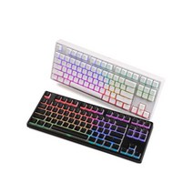 몬스타기어 닌자87PRO RGB DIY 퀵스왑 조립 커스텀 기계식 커스텀키보드 1021454, 화이트