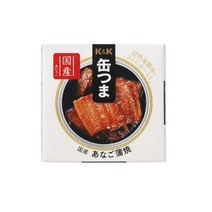 KnK Premium Kabayaki 케이앤케이 칸츠마 통조림 붕장어 가바야키 80g 6개