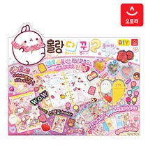 몰랑 다이어리꾸미기2 플라워 화이트