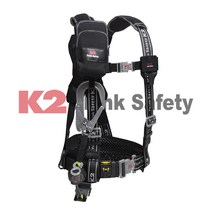 케이투 KB-9401 상체식 안전벨트 자동 릴 죔줄 내구성 우수 산업용 낙상사고 방지 안전보호구, 1세트