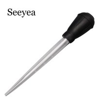 수조 어항 청소 용품 꾸미기 열대어 30ml 수동 소형 피펫 물고기 탱크 사이펀 펌프 물 교환기 수족관 청소