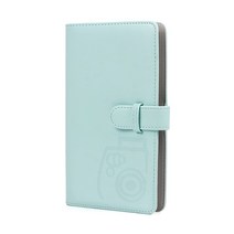후지 필름 인스탁스 미니 9 8 7s 50 90 용지 옵션 앨범 64/84/96 포켓, [04] 96 Pocket Ice Blue