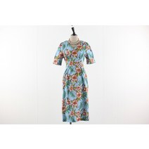 (STYLEMOMOS)스타일모모스 린넨소재 하와이언 원피스(S)