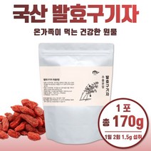 건강을 위한 발효 구기자 추출 분말 1봉당 170g 약 56일분 내몸에 필요한 진짜 국산 구기자 락토바실러스 플란타 김치 유산균 함유 건강한 원물 안전한 성분, 2봉     340g