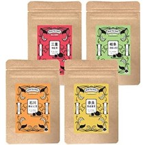 blue tea bags 일본차 마시는 비교 티백 숙성 차(3g × 6p)＋가장 따기 볶음차(3g×6p), 4종 세트, 4 가방