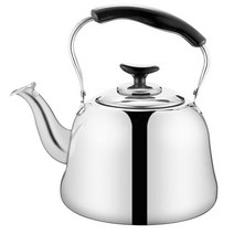 은주전자 필터 물 주전자가있는 대용량 스테인레스 스틸 주전자 커피 용기 가스 유도 밥솥, 2리터