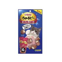 이나바 츄르비 고양이 짜먹는간식 14g x 4p, [QSC-274]닭가슴살&구운닭가슴살