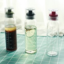 네오플램 유리 오일병 자주쓰는 참기름병, 카키