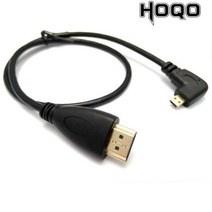 SonyA7K/A7S2/A7M3/7SM27RM2 마이크로 HDMI 호환 카보 0.5 m 1.5m 왼쪽 직각 케이블, Right, 0.3m