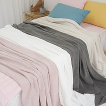 피그먼트 비스코스 린넨 홑이불-4 COLOR, 차콜