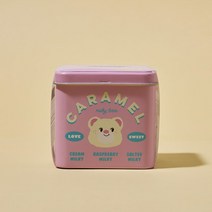 [노티드] 핑크 밀키팜 틴카라멜 115g