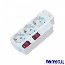 ForU565 써보니 개별절전 3구 멀티탭 박스 24개 개별스위치 전기용품 가전용품