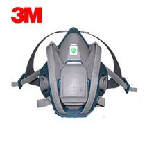페이스 쉴드 3M6502 실리콘 방독 반탈 헤드커버 7502 방호 안면보호마스크 조개 맞추다 6000 2603883178, 6502QL 반탈 스냅버튼 형