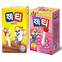 동서식품 제티 딸기맛+초콜릿맛, 1개