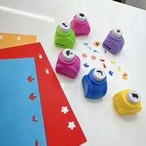 학원 학교 귀여운 디자인 모양 미니 종이 펀칭기 어린이집 유치원 문구, 우산