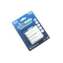 alloPLUS AAA충전지 AAA충전용 배터리 AAA충전식 건전지 950mAh 4알 1세트, 1set