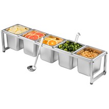 업소용반찬통 스테인레스 셀프바 고추 마늘 반찬통 조미료, M번 스타일