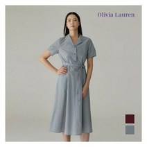 올리비아로렌 올리비아로렌[고잔NC] VOCOAXM5281_65 카라넥 A라인 원피스