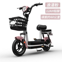 전기 전동 스마트 자전거 고성능 가벼운 경량 저렴한 가성비 추천 Yadi Xinri Emma Luyuan 대만 벨 동일한 전기 자동차 남성과 여성 소형 배터리 자동차 이륜 전기, 48V, 12아, 납산 배터리 12ah 배터리 수명 약 60km-로