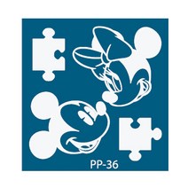 재사용가능 헤나타투 셀프헤나도안, 1개, PP-36