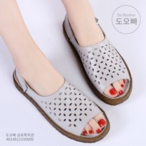 도오빠 여성 가죽 샌들 스트랩 플랫슈즈 가벼운 캐주얼 여름신발 데일리슈즈 여자 신발 슬리퍼 패션 데이트 봄 여름 20대 30대 인기템