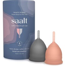Saalt 생리컵 소형&중형 2개 세트