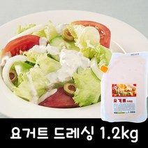 텃밭 요거트드레싱 1.2kg (아이스), 1팩