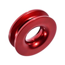 알루미늄 41000lbs 복구 링 스내치 T6 6061 풀리 견인 로프 SUV 자동차 직경 3.85in 윈치 소프트 샤클, 02 A
