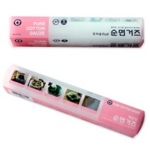 라이프앤샵 조리용 순면거즈 롤 1개 요리용 무형광 면 100% 면보/커팅롤/거즈/리코타치즈