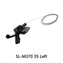 자전거 기어 변속기 부품 2018 새로운 자전거 변속기 SL-M370 메가 9 드라이브 기차 3/9 속도 27 속도 변속기 레버 MTB 자전거 변속기, 01 Left 3 Speed 1PCS