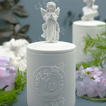 향기로운 촛불 향초 선물 조각상 인테리어 캔들 재료 제작 양초 공예 만들기 답례품 아로마, 피아노소녀