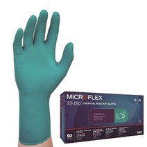 코레카 내화학용장갑 [브랜드:안셀]마이크로플렉스93-260 (S)