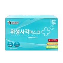 건영크린텍 위생 사각 덴탈마스크, 1개입, 50개