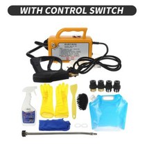 220V 2800W 고온 스팀 청소기 후드 에어컨 주방 도구 김이 청소 기계, Yellow-1|220V